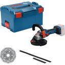 Bosch Akumuliatorinis kampinis &scaron;lifuoklis GBR 18V-15 S 0601776201, 18 V, 2.6 kg, be&scaron;epetėlis variklis, 125 mm disko skersmuo