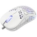 eShark NAGINATA ESL-M4 NAGINATA-W, 16 000 DPI, 1000Hz, 50G, 6 pogas, RGB, 1,8m USB, Teflons