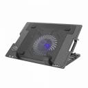 Sbox Jahutuspad CP-12, 17.3", 1 tk, 1200 p/min, 15 dB, 2xUSB, must