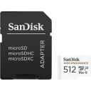 Sandisk карта памяти SDSQQNR-512G-GN6IA, 512 ГБ, 100 МБ/с, 40 МБ/с, Class 10, MicroSDXC, -20 - 90 &deg;C, -7 - 90 &deg;C