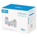 Dahua PFM976-531 Разъем, RJ45, 100 шт, 750 вставок, 15u золотое покрытие, 0.17 кг