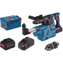 Akumuliatorinis perforatorius GBH 18V-26 F GDE 18V-26 LB, 2x5.5PrC, 1880CV 061191000G BOSCH