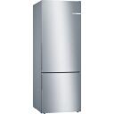 Bosch &Scaron;aldytuvas-&scaron;aldiklis KGV58VLEAS, 70 cm, 376 l, 124 l, 14 kg/24h, 40 dB, nerūdijančio plieno apdaila.