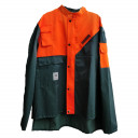 Darba jaka, oranža/tumši zaļa, 54.izm.