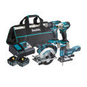 T&ouml;&ouml;riistakomplekt 18V 2x5Ah DLX4163TX1 MAKITA