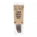 Korduvkasutatavad noad Go Green 6 tk. must  1901362