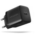 Axagon įkroviklis ACU-PD30 30W, 1x USB-C, 100-240V, greitas įkrovimas, perkrovos apsauga, juodas