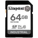 Kingston M&auml;lukaart SDIT/64GB, 64 GB, microSDXC UHS-I, A1, V30, U3, 100 MB/s, 80 MB/s