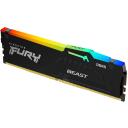 Kingston FURY Beast operatīvā atmiņa DIMM KF552C36BBEA-32, 32GB, 5200MT/s, CL36, RGB, EXPO