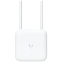 Wi Fi 7 lauko prieigos ta&scaron;kas 802.11be 4 erdviniai srautai integruota kryptinė super antena IPX6 atsparumas oro sąlygoms PoE+ 2.5 GbE jungtis montavimas ant sienos ir stulpo U7 Outdoor Baltas Ubiquiti