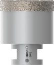 Dimanta caurumzāģis 51 mm DrySpeed Best for Ceramic, Mazām leņķa slīpma&scaron;īnām PRO CERAMIC DRY KROŅURBIS, 2608587125, BOSCH