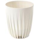 Lamela Lillepott Mira 9749140, &Oslash; 25 cm, 30 cm, 6.2 l, plastmass, valge v&auml;rv, siseruumide taimed