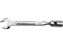 Open-end swivel wrench 19 mm, 52790, TOYA, carbon steel, 15° angle