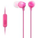 Sony K&otilde;rvaklapid MDR-EX15AP MDREX15APPI.CE7, 1.2m, 3.5mm, 100dB, 16Ohm, 8Hz-22kHz, Sisseehitatud mikrofon