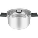 Resto Kastrul 92203 3.2L, L&auml;bim&otilde;&otilde;t 20 cm, Materjal Roostevaba teras, Ergonomilised kokkuklapitavad k&auml;epidemed, M&otilde;&otilde;teskaala sees