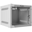 Lanberg Seinale paigaldatav rack WF10-2304-10S, 280mm, 310mm, 4U, kuni 20kg, IP20, Karastatud klaas, 2 vertikaalset riba