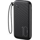 Usams Power Bank akumulators PB56 USA001155, 10000mAh, 2xUSB-A, 1xUSB-C, 5V, 2A, uzlādes indikators, multi-aizsardzība