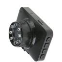 Manta auto video reģistrators DVR302H, 1080 x 720 - 30 kadri/s, 2,4" LCD TFT, CMOS, f/2.0, G-sensors, microSD līdz 32 GB