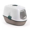 Kassi WC kinnine Furba Top Chic 58,5x39,4x42,7cm valge/helehall 2197962 STEFANPLAST