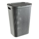 Laundry Box Infinity Recycled 60L Curver 0804754G43 44x35x60cm dark grey