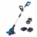 Aku trimmer C-LT300-X, GEN2, Scheppach, 300mm, 20V, 1.6mm, 3m, 0&deg;-90&deg;, kuni 220 mm