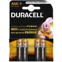 Duracell Baterija DURACELL Basic AAA/LR03 K4, 1.5 V, AAA, &scaron;arminė, 4 vnt.