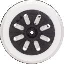 Slīpē&scaron;anas pamatne GEX 150 AC/Turbo, Ekscentra slīpma&scaron;īnām SLĪPĒ&Scaron;ANAS PAMATNE AR 8 ATVERĒM, 2608601185, BOSCH