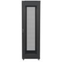 Lanberg Rack kapp 19" vabalt seisev 42U/600x800, FF01-6842-23B, 800kg, must, perforatsiooniga esik&uuml;lg, IP20