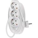 Emos Ilgintuvas P0323R, 3 m, 3&times; 2P + PE VOKI&Scaron;KAS, 3 680 W, PVC, vaikų apsauga