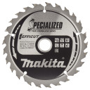 T.C.T. Zāģripa kokam 150X1.4X20mm 23&deg; T25 EFFICUT, E-06890 MAKITA