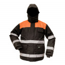Светоотражающая куртка, оранжево-серая, размер XXXL, FB-8927-XXXL