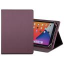 Rivacase Tahvelarvuti Korpus 3147BURGUNDYRED, 10.5", PU nahk, 3 seismoodulit, universaalne, statiiv