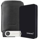 Intenso V&auml;line HDD 2.5" 6023690 1 TB, USB 3.2 Gen 1, 5400 RPM, lugemise kiirus 85 MB/s, kirjutamise kiirus 75 MB/s, must