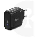 Club3D lādētājs CAC-1905EU 65W, 100-240V, 1x USB Type-C, PD 3.0, OCP, OVP, SCP, OTP, CE, FCC, melns