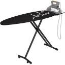 Jata Triikimislaud TP550, 1300 x 470 mm, 95 cm, must, puuvill, k&otilde;rguse reguleerimine, triikraua hoidja, libisemiskindlad jalad