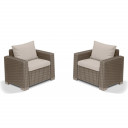 Aiatoolid 2tk. California beež