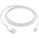 Apple Lightning kaabel, MUQW3ZM/A, 1m, Lightning, USB, valge