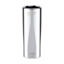 ⅜&Prime;HROMĒTI UZGRIEŽŅU SKRŪVĒ&Scaron;ANAS UZGAĻI AR ČETRIEM PLAKANIEM&trade; SĀNIEM, 3/8 DRIVE SOCKET - METRIC DEEP - 17 MM, 4932478361 MILWAUKEE