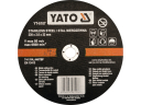 Yato YT-6107 Metāla griešanas disks INOX 230x1.9x22 mm 80 m/s 6500 rpm Melns