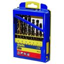 Irwin Puurimisseade 10502569, 1-10mm, 19 tk, HSS Cobalt, metallkorpus, sobib metalli puurimiseks