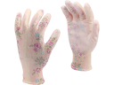 POLYESTER GARDEN GLOVES 10" WERS 74137 FLO
