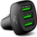 Green Cell Automobilinis įkroviklis CADGC01, 54 W, 3 x USB 3.0, 12 V, 3 A
