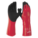 ĶĪMISKIE CIMDI AR SAĶERI, CHEMICAL GLOVES GRIP - 11/XXL - 1 PC, 4932493232 MILWAUKEE