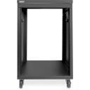 Digitus AVS Rack DN-48001, 19", 46cm, 50.7cm, 78cm, 16U, melns, tērauds, uzstādī&scaron;anas komplekts