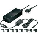 Goobay Strāvas adapteris 55004, 150 W, 5/12/14/15/16/18/18.5/19/19.5/20/21/22/24 V, 1 x 4 pin USB A, 1 x DC jack