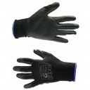Нейлоновые перчатки с полиуретановым покрытием на запястьях, размер 7 GSON