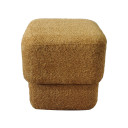 Kāju soliņš LAURA 40x40xH40cm, dzeltens 87677