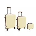 3-osaline sahtlikomplekt 60L (42x25x64cm) + 43L (36x23x56cm) + 15L (24x17x33cm) valge 128228006 ORDINETT