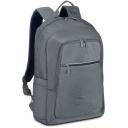 Rivacase Seljakott Alpendorf 7561GREY, 16", 600g, RPET pol&uuml;ester, veekindel, sisemine tasku, k&uuml;lgtaskud