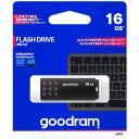 Goodram Pendrive UME3 16GB UZB 3.0 UME3-0160K0R11, 16GB, 60MB/s, 20MB/s, melns, perforācija